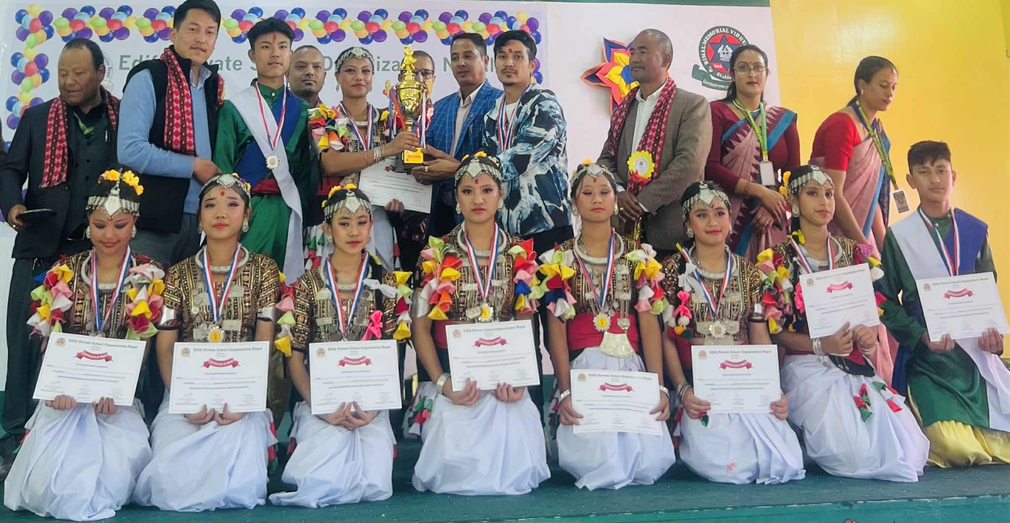 ईप्सन नृत्य प्रतियोगितामा यूनिटी स्कूल प्रथम